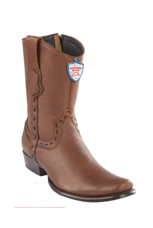 Wild West Bota de Res Horma Dubai Toe Walnut 1   - from alligatorwarehouse.com