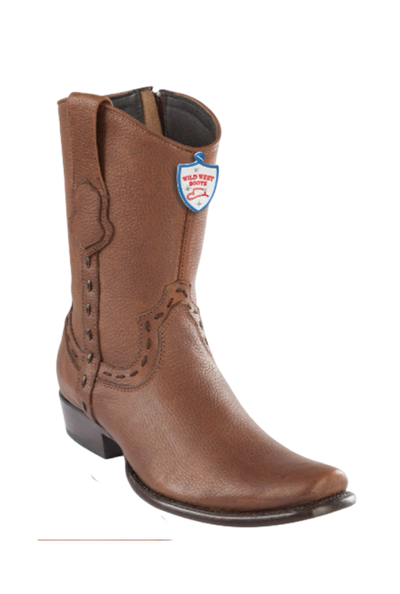 Wild West Bota de Res Horma Dubai Toe Walnut 1   - from alligatorwarehouse.com