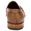 Belvedere Espada Tabac / Bone Genuine Ostrich Quill Penny Loafer 2 MEN 02440 TABAC/BONE-M-06  - from alligatorwarehouse.com