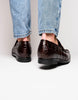 Marco Di Milano Hugo Men's Shoes Brown Stylish Exotic Alligator Horsebit Loafers 5 HUGO ALL_ALLIGATOR_BROWN_6  - from alligatorwarehouse.com