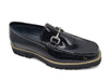 Elegant Patent Leather Horse Bit Loafer 6 KS201-02PBLACK75  - from alligatorwarehouse.com