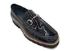 Elegant Patent Leather Horse Bit Loafer 10 KS201-02PBLACK75  - from alligatorwarehouse.com