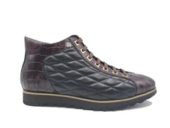 Embossed Alligator High Top