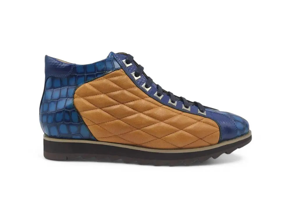 Carrucci Embossed Alligator High Top
