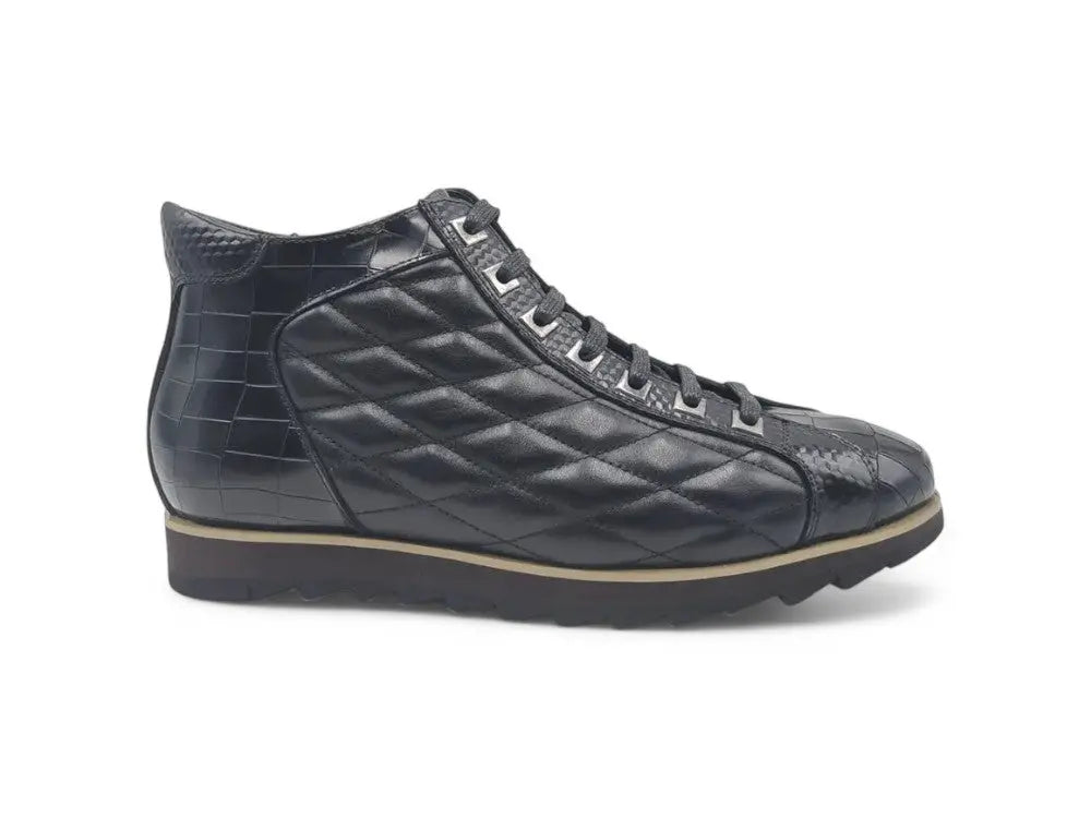 Carrucci Embossed Alligator High Top