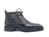 Embossed Chukka Boot Lug Sole 5 KB520-01TNAVYGRAY8  - from alligatorwarehouse.com