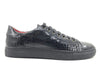 Embossed Leather Fashion Sneaker 6 KS637-03EOCEANBLUE75  - from alligatorwarehouse.com