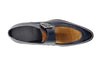 Embossed Moc Single Monkstrap Shoe 8 KS479-09TBLACKBURGUN75  - from alligatorwarehouse.com