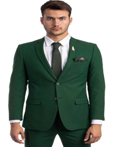 Emerald Green Suit - Slim Fit Wedding Suit For Groom and Groomsmen 1   - from alligatorwarehouse.com