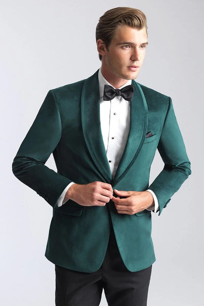 Velvet Blazer - Mens Blazer - Dinner Jacket 