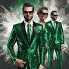 Mens Sequin Suit - Red Royal Green Black Gold Pink 9   - from alligatorwarehouse.com