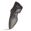 Black Ostrich and English Suede Gored Slip On Dress Shoes for men By Mezlan Made In Spain Brand 5   - from alligatorwarehouse.com