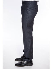 Extra Slim Fit Navy Blue Suit for Men – Sleek Look for Prom or Wedding