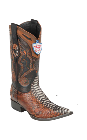 Bota de Pitón Original Horma Punta Aladino Wild West
