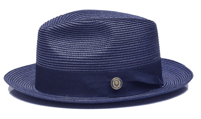 Bruno Capelo Francesco Collection Navy Blue 1   - from alligatorwarehouse.com