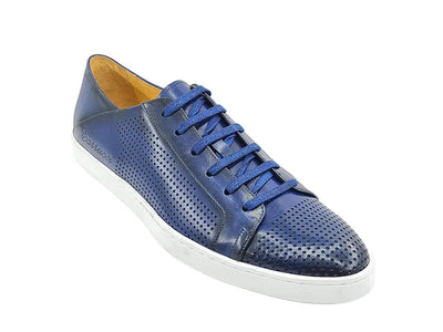 Fashion Lace-up Leather Sneaker 7 KS529-33CHESTNUT8  - from alligatorwarehouse.com