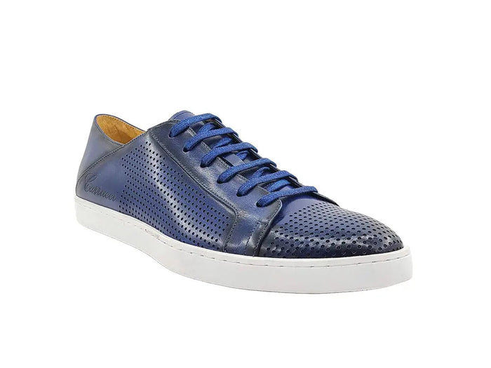 Carrucci Fashion Lace-up Leather Sneaker