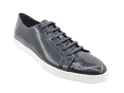Fashion Lace-up Leather Sneaker 14 KS529-33CHESTNUT8  - from alligatorwarehouse.com