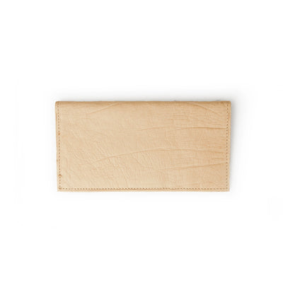 Smooth Ostrich Checkbook Cover in White 3 AA8CK-WW  - from alligatorwarehouse.com