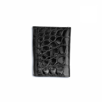 Mens Alligator Trifold Wallet in Black 3 ABTF-BL  - from alligatorwarehouse.com
