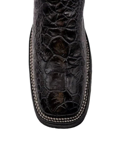 Men's Ferrini Kai Sea Turtle Print Boots Handcrafted Black 2 42593-04-080-D  - from alligatorwarehouse.com