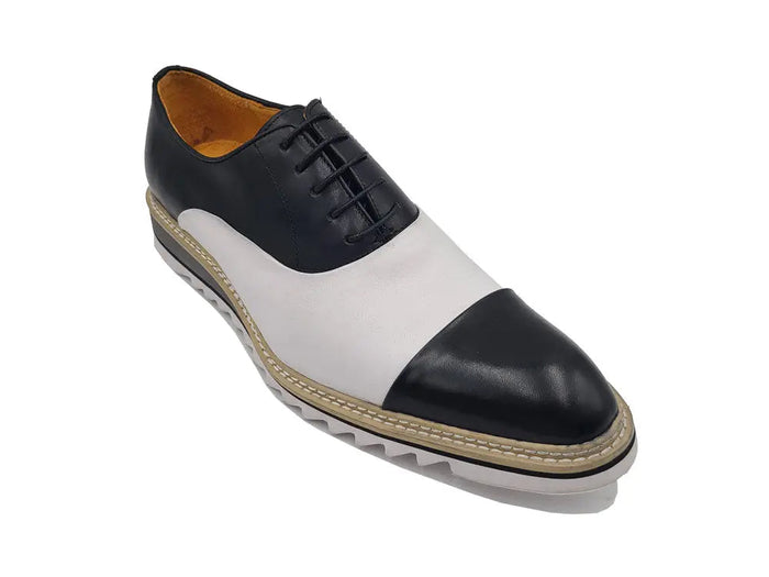 Carrucci Cap Toe Brogue Oxford