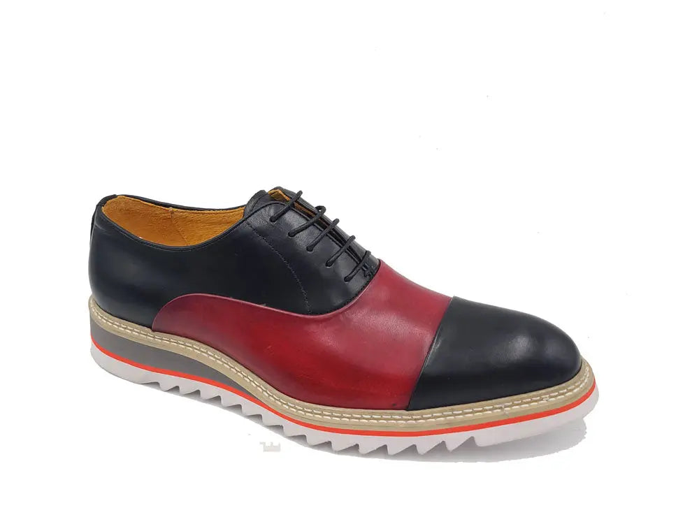 Cap Toe Brogue Oxford 6 KS552-03TBLACKWHITE75  - from alligatorwarehouse.com