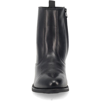 Laredo Fletcher Black Leather Round Toe Boots for Men 3 62070_8_D  - from alligatorwarehouse.com