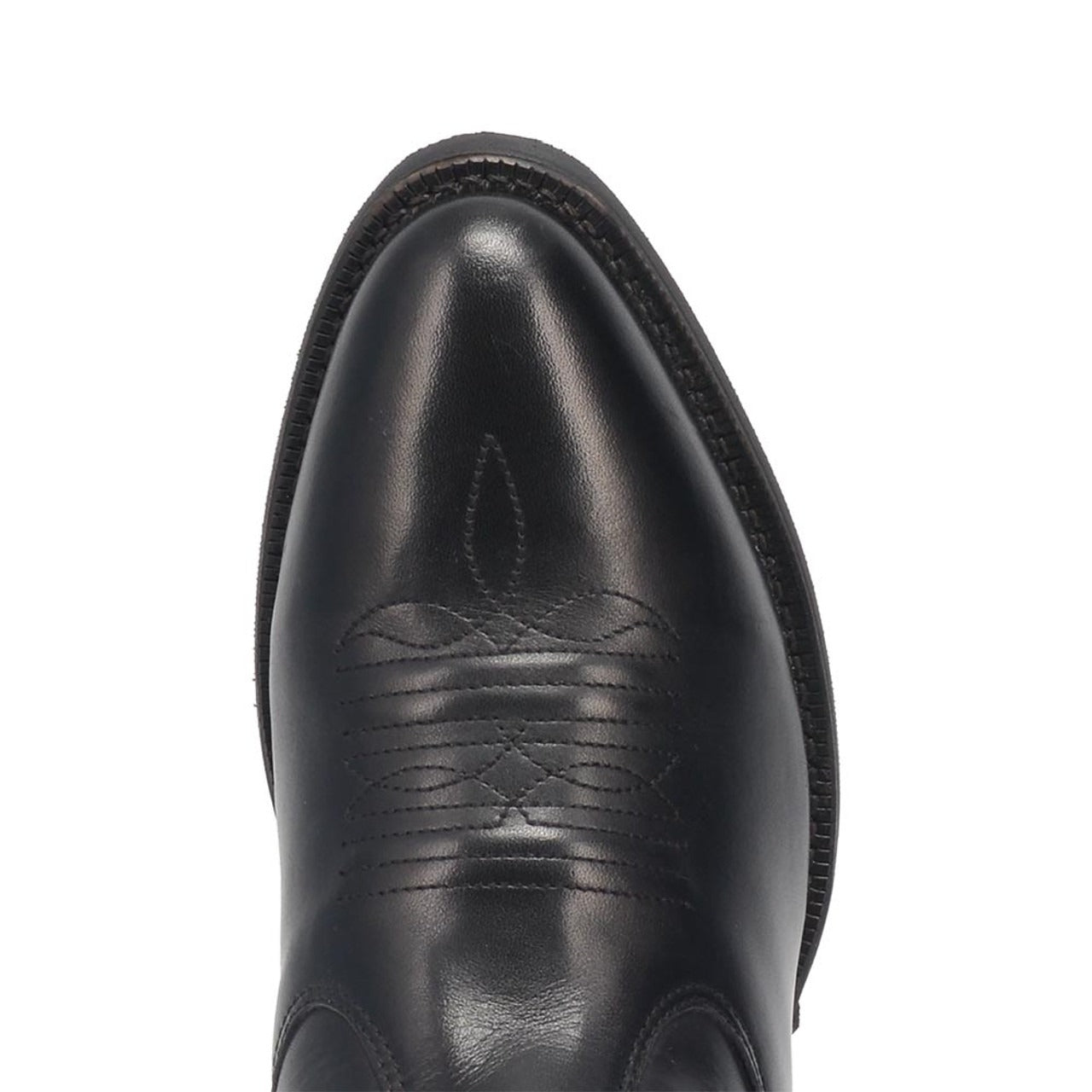 Laredo Fletcher Black Leather Round Toe Boots for Men 5 62070_8_D  - from alligatorwarehouse.com