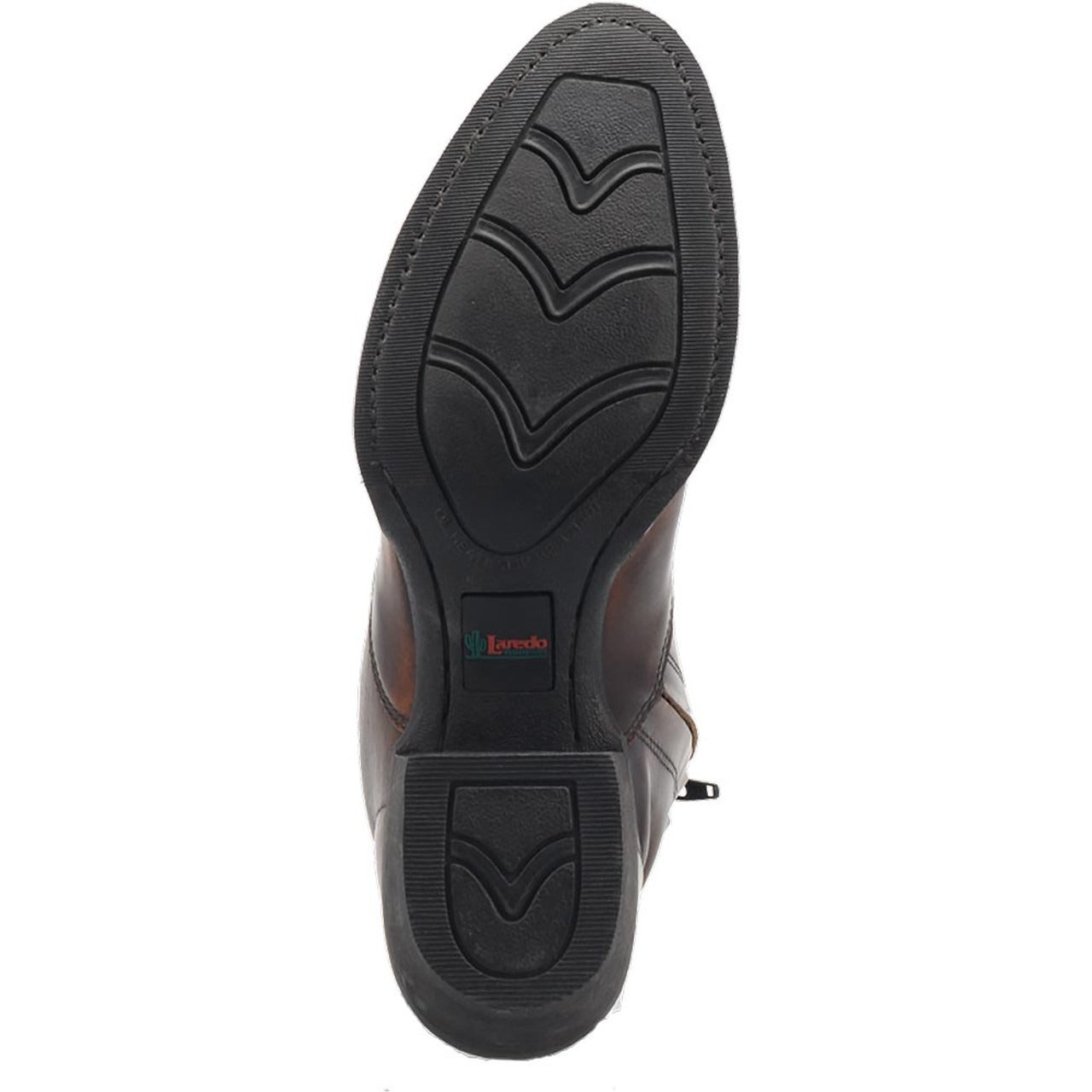 Laredo Fletcher Tan Leather Round Toe Boots for Men 6 62074_8_D  - from alligatorwarehouse.com