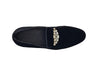 Formal Velvet Loafer with studs 12 KS528-201VNAVY8  - from alligatorwarehouse.com