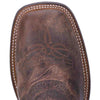 Dan Post Mens Franklin 11 Broad Square Toe Boot Sand and Chocolate Leather Boot 6 DP2815_7_D  - from alligatorwarehouse.com