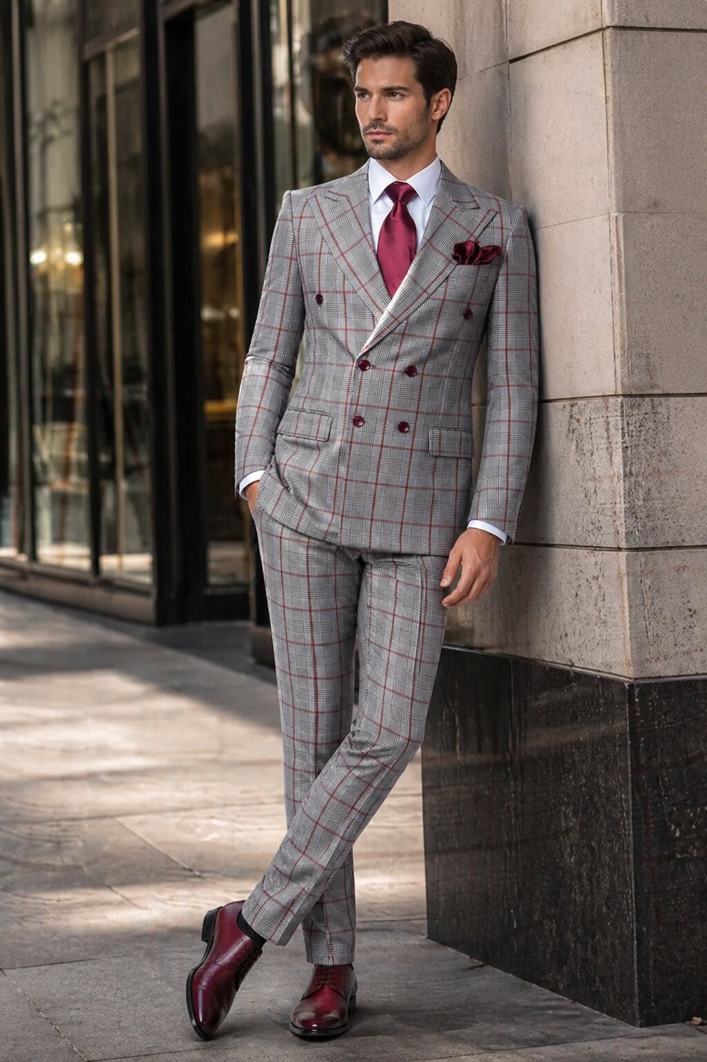ROSSI MAN DOUBLE BREASTED SUIT ARTHUR RM2321