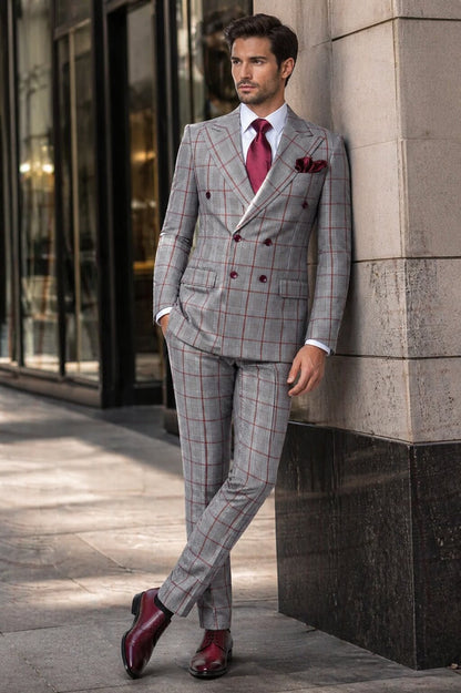 ROSSI MAN DOUBLE BREASTED SUIT ARTHUR RM2321
