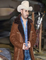 Long Sheepskin Western Jacket