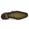 Marco Di Milano Lacio Men's Shoes Wood Green Genuine Caiman Crocodile Dress Derby Oxfords 5 LACIO_CAIMAN FUSCUS_WOODGREEN_8  - from alligatorwarehouse.com