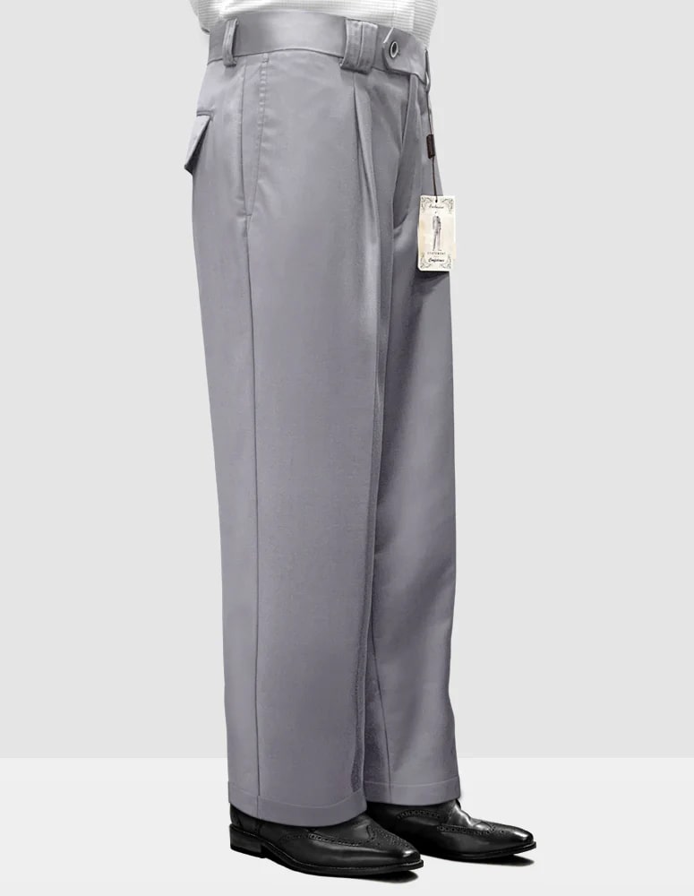 Statement Clothing | ﻿Solid Color Wide Grey Leg Pants