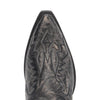 Laredo Garrett Black Distress Leather Snip Toe Boots for Men 5 68407_8_D  - from alligatorwarehouse.com