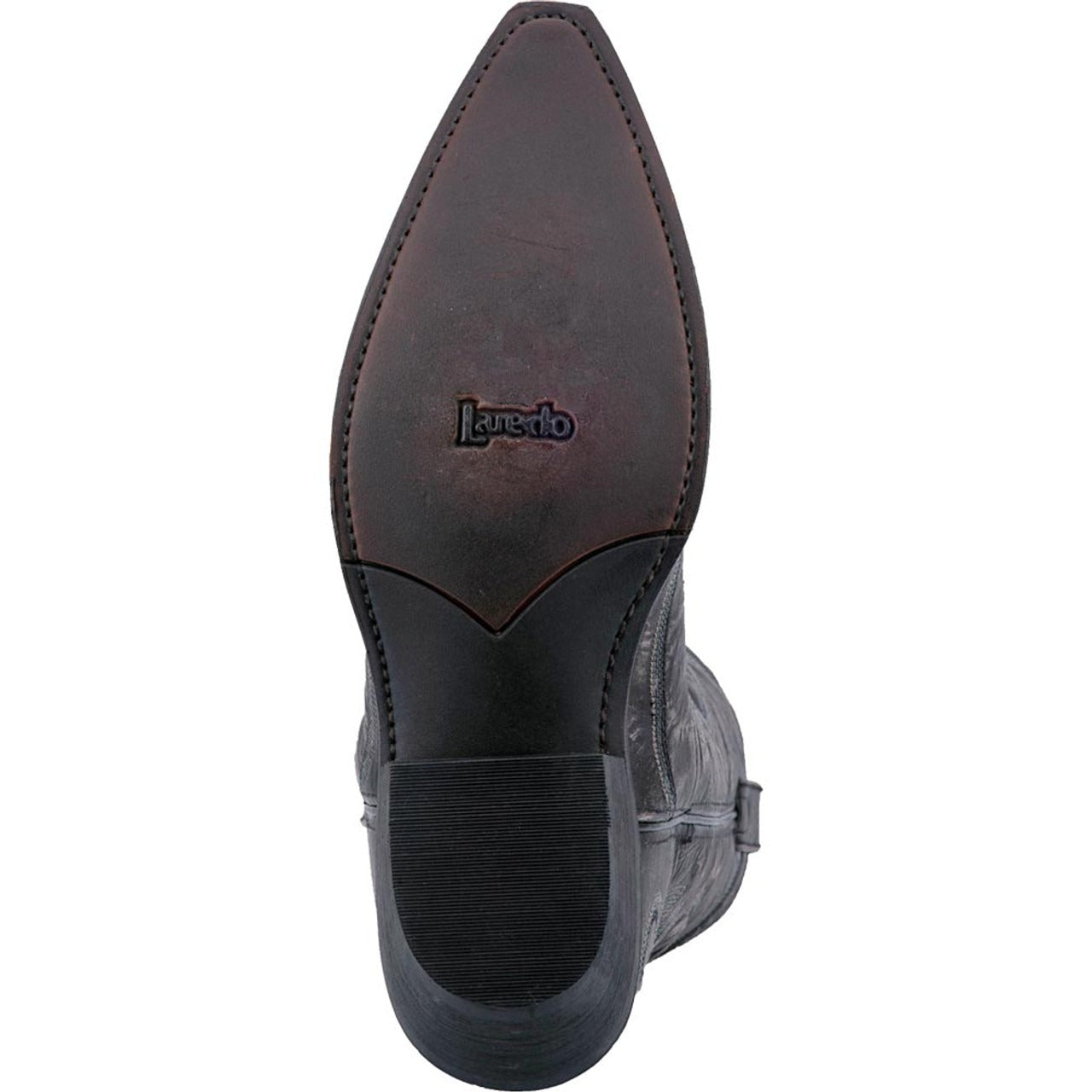 Laredo Garrett Black Distress Leather Snip Toe Boots for Men 6 68407_8_D  - from alligatorwarehouse.com