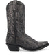 Laredo Garrett Black Distress Leather Snip Toe Boots for Men