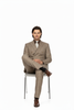 Mens Classic Wool Feel Double Breasted Glen Plaid Suit in Tan 3 DRW-1_TAN_36S  - from alligatorwarehouse.com
