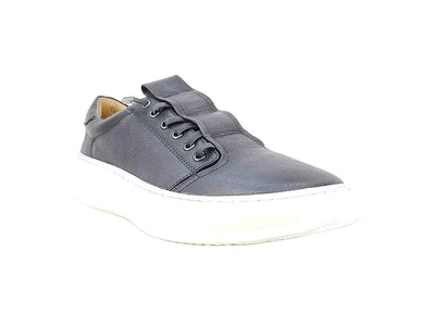 Genuine Calfskin Slip-On Sneakers 3 KS671-11GRAY10  - from alligatorwarehouse.com