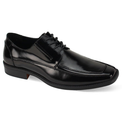 Giorgio Venturi Leather Dress Shoes 1 6970_BLACK_6  - from alligatorwarehouse.com