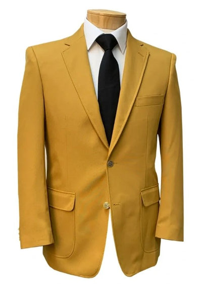 Neil Allyn Career Basics Men's Gold Blazer Jacket 1   - from alligatorwarehouse.com