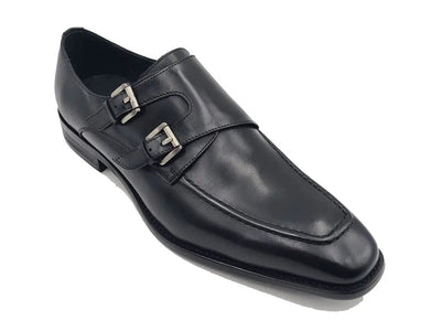Gorgeous Double Monk Loafer 3 KS509-05BLACK8  - from alligatorwarehouse.com