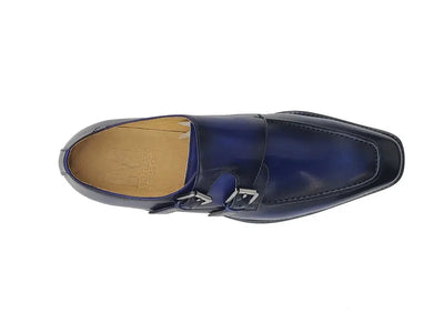 Gorgeous Double Monk Loafer 7 KS509-05BLACK8  - from alligatorwarehouse.com