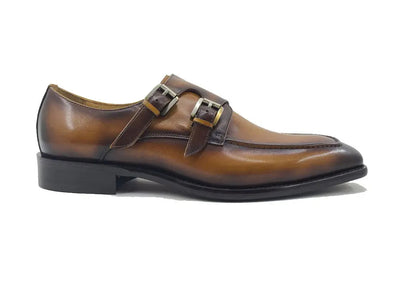 Gorgeous Double Monk Loafer 10 KS509-05BLACK8  - from alligatorwarehouse.com