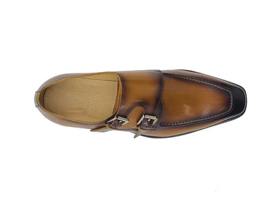 Gorgeous Double Monk Loafer 13 KS509-05BLACK8  - from alligatorwarehouse.com
