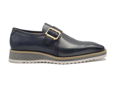 Gorgeous Patent Leather Monkstrap Slip on 29 KS515-38PPURPLE75  - from alligatorwarehouse.com