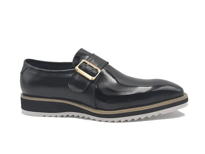 Gorgeous Patent Leather Monkstrap Slip on 32 KS515-38PPURPLE75  - from alligatorwarehouse.com